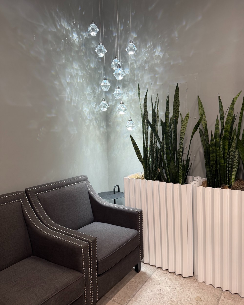 Waiting area at The Diamond Standard